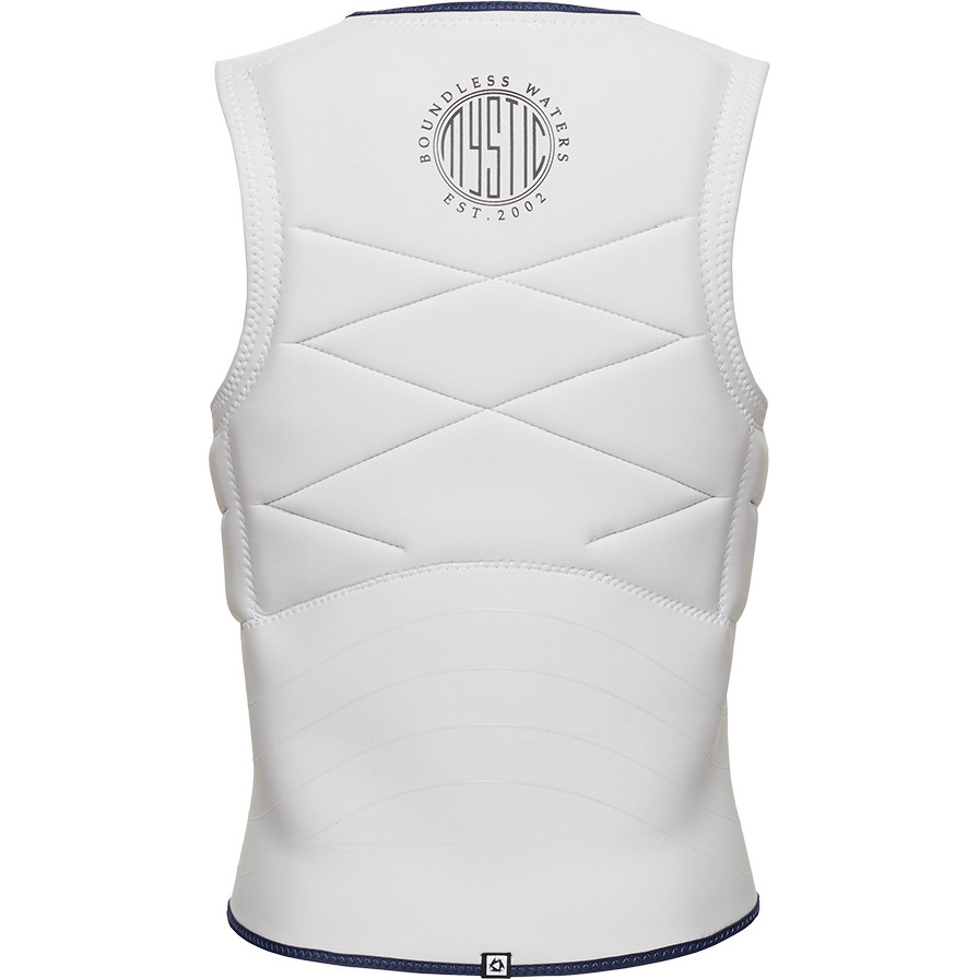 2025 Mystic Männer Outlaw Front Zip Aufprallweste 35005.230225 - Off White